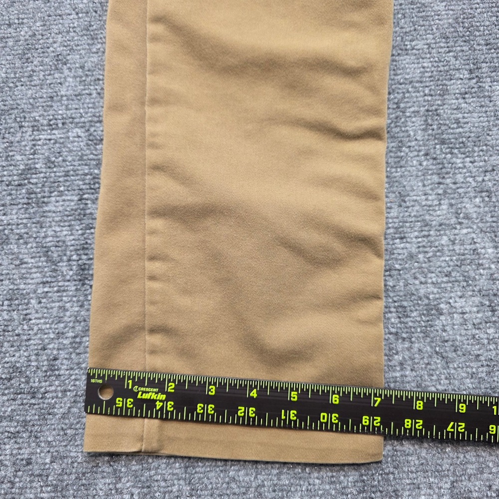 Vans Chino Pants Mens 32 Khaki Slim Fit Stretch Skate Streetwear Casual Workwear - Picture 14 of 15